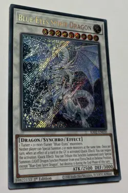 Yu-Gi-Oh - BLUE-EYES SPIRIT DRAGON - RA02-EN030 - Secret - NM/M F 2 - Image 2