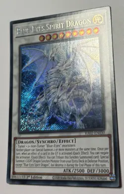 Yu-Gi-Oh - BLUE-EYES SPIRIT DRAGON - RA02-EN030 - Secret - NM/M F 2 - Image 3