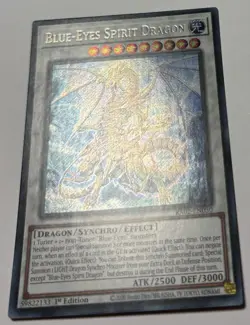 Yu-Gi-Oh - BLUE-EYES SPIRIT DRAGON - RA02-EN030 - Secret - NM/M F 2 - Image 4