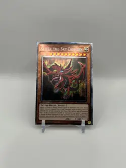 Slifer The Sky Dragon RA04-EN117 Platinum Secret Rare Yugioh 1st Edition Mint - Image 1