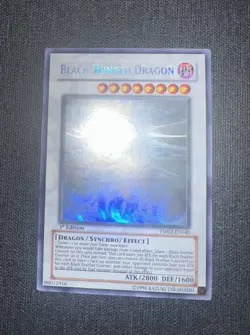 Yu-Gi-Oh! Black-Winged Dragon TSHD-EN040 - Ghost Rare - 1st Edition - NM - Image 1
