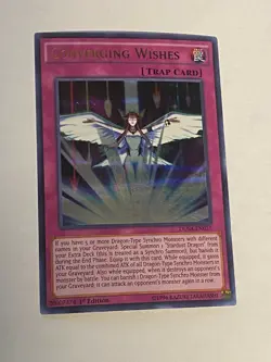 Converging Wishes - DUSA-EN037 YuGiOh! Yu Gi Oh! Foil Holo Ultra Rare Nice - Image 1