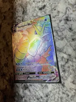 Gyarados VMAX (Secret) 207/203 SWSH07: Evolving Skies Holo Pokemon Card NM - Image 2