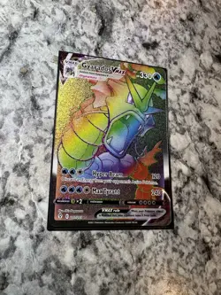 Gyarados VMAX (Secret) 207/203 SWSH07: Evolving Skies Holo Pokemon Card NM - Image 5