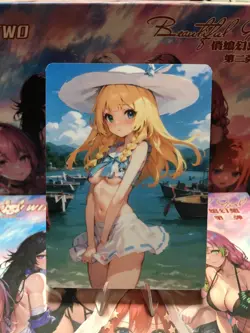 Beautiful Waifu Card Goddess Story CCG Anime Waifu Double Sided - Image 1
