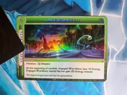 Lake Blakeer Forged Unity Super Rare Location Chaotic TCG Card NM - Image 1