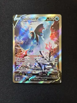 Lumineon V 156/172 - SWSH: Brilliant Stars Alternate Art Pokemon TCG Card - Image 1