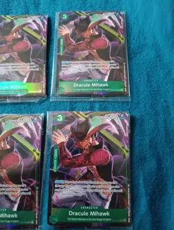 6 ST12-003 Dracule Mihawk : Super Rare Foil English One Piece TCG Cards - Image 2