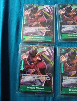 6 ST12-003 Dracule Mihawk : Super Rare Foil English One Piece TCG Cards - Image 4
