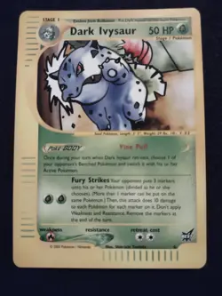 Dark Ivysaur 6/9 Pokemon Trading Card Game Best of Game Near Mint TCG NM - Image 1