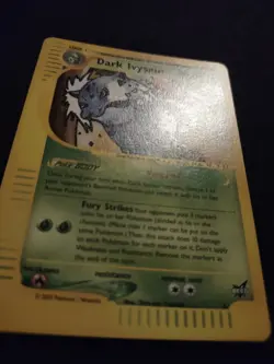 Dark Ivysaur 6/9 Pokemon Trading Card Game Best of Game Near Mint TCG NM - Image 2