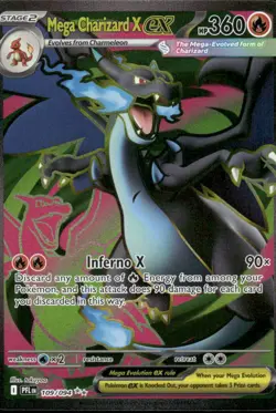 Pokemon Cards Mega Charizard X ex 109/094 Phantasmal Flames Ultra Rare NM *2 - Image 1
