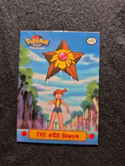 Staryu TV5 #120 Non Holo 1999 Pokemon Topps TV Animation Edition Puzzle Card LP - Image 1