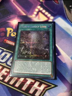 Primite Lordly Lode Prismatic Secret Rare MP25-EN114 Yu-Gi-Oh Card - Image 1