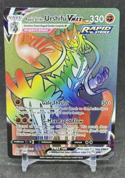 Rapid Strike Urshifu VMAX 169/163 Battle Styles Secret Rare Pokemon Card NM - Image 1