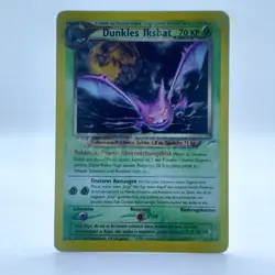 Pokemon TCG Karte - Dunkles Iksbat 2/105 Neo Destiny Deutsch - Image 1
