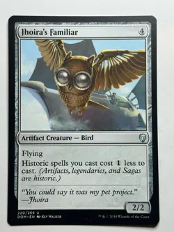 Jhoira's Familiar Dominaria 220 Regular MTG Card LP-NM - Image 1
