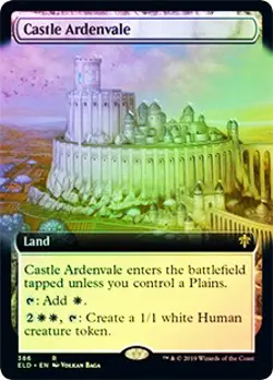 Castle Ardenvale (Extended Art) FOIL Throne of Eldraine NM CARD ABUGames - Image 1