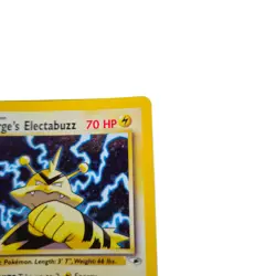 Pokemon Lt. Surge's Electabuzz 70 HP Card Vintage Rare Collectible - Image 5