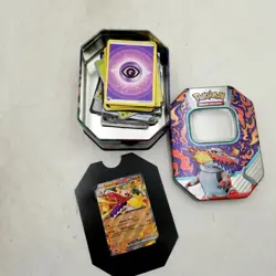 Pokemon Lot: 2 Tins Filled W/ Cards - Image 3