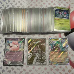 Pokemon cards bundle | 112 Journey Together | No Duplicates | Illustration Rare - Image 1