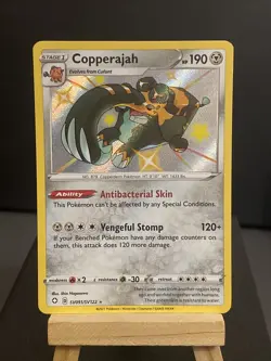 Pokemon Card Copperajah SV091/SV122 Shiny Vault Shining Fates Near Mint - Image 1