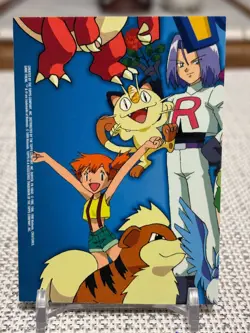 1999 Topps Pokemon #TV8 Gary Oak (TV Animation Edition Puzzle Card) NM - Image 2
