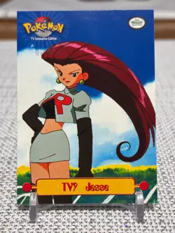 1999 Topps Pokemon #TV9 Jesse (TV Animation Edition Puzzle Card) NM - Image 1