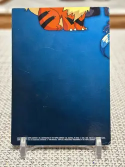 1999 Topps Pokemon #TV11 Meowth (TV Animation Edition Puzzle Card) LP - Image 2