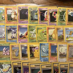 Pokemon Base Set Uncommon And Common Complete Set -WOTC Pokemon- NM/LP -70 Cards - Image 3