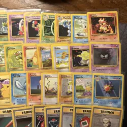 Pokemon Base Set Uncommon And Common Complete Set -WOTC Pokemon- NM/LP -70 Cards - Image 4