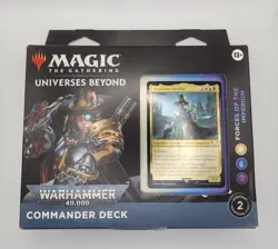 MTG Universes Beyond Warhammer 40K Forces of the Imperium Commander Deck - Image 1