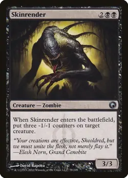 1x Skinrender SOM Scars Mirrodin NM x1 Mtg Magic the Gathering Changie - Image 1