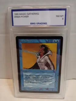 MTG Magic The Gathering Beta Drain Power Beckett BMG 8 - Image 1