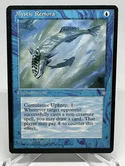***1x Mystic Remora*** MTG Ice Age -Graded Alpha- - Image 1