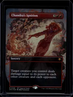 2025 Magic: The Gathering Special Guest Chandra's Ignition #0089 - Image 1