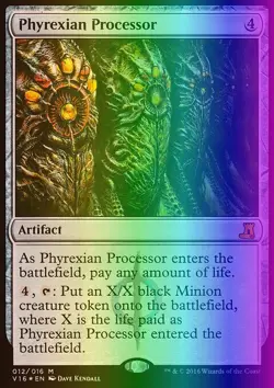 MTG Magic the Gathering Phyrexian Processor (12/16) FTV Lore LP FOIL - Image 1