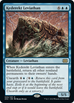 1 x Kederekt Leviathan - Double Masters 2022 - NM-Mint - MTG - Image 1