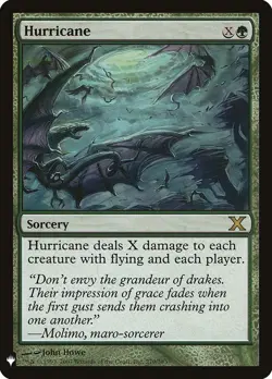 1 x Hurricane - Mystery Booster / The List - NM-Mint - MTG - Image 1