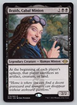 Braids, Cabal Minion- Modern Horizons 2 MTG - Image 1