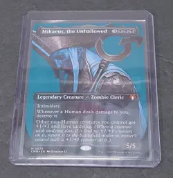 Mikaeus, the Unhallowed (Borderless) Commander Masters Regular MTG - Image 1