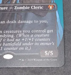 Mikaeus, the Unhallowed (Borderless) Commander Masters Regular MTG - Image 5