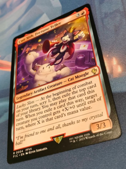 Cait Sith, Fortune Teller - Final Fantasy Commander - Rare - NM (see pics) MTG - Image 3