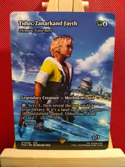 Tidus, Zanarkand / Thrasios, Triton Hero - Final Fantasy - NM (see pics) MTG - Image 1