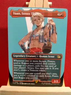 Vaan, Street Thief (Borderless) - Final Fantasy - NM - Rare - MTG - Image 1