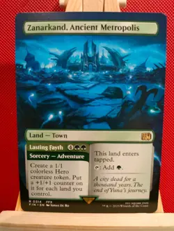 Zanarkand, Ancient Metropolis (Borderless) - Final Fantasy - NM - Rare - MTG - Image 1