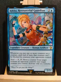 Rikku, Resourceful Guardian - Final Fantasy Commander - Rare - NM (see pics) MTG - Image 1