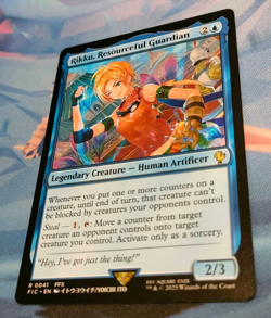 Rikku, Resourceful Guardian - Final Fantasy Commander - Rare - NM (see pics) MTG - Image 3