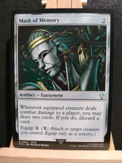 Mask of Memory - Final Fantasy Commander - Uncommon - NM (see pics) MTG - Image 1