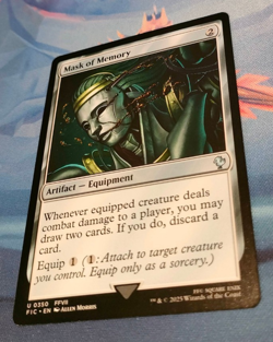 Mask of Memory - Final Fantasy Commander - Uncommon - NM (see pics) MTG - Image 3
